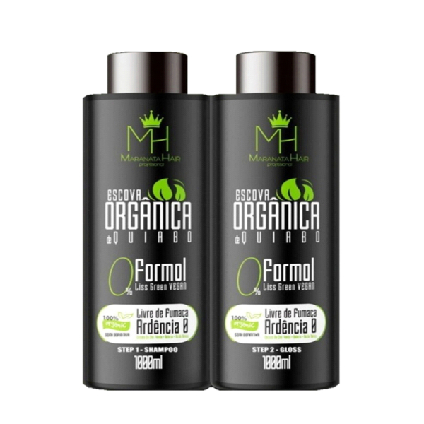 Escova Orgânica de Quiabo 1L Maranata Hair